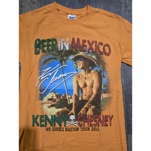 Kenny Chesney 2013 No Shoes Nation Tour Size Small Shirt